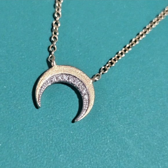 SHY Creations 14K Gold and Diamond Necklace - Picture 2 of 12